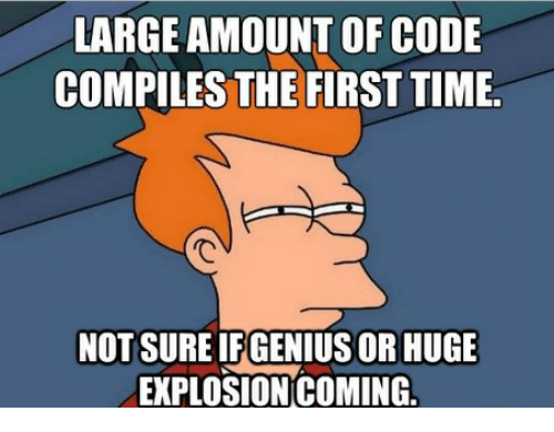 Large amount of code